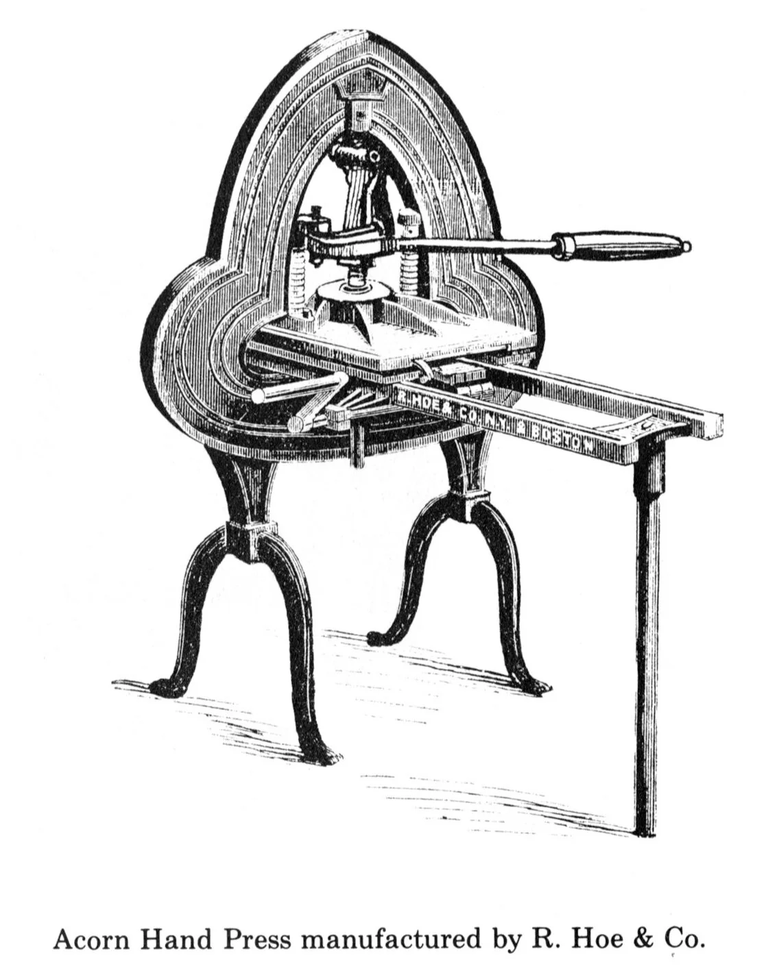 1845 Adams Acorn — International Printing Museum